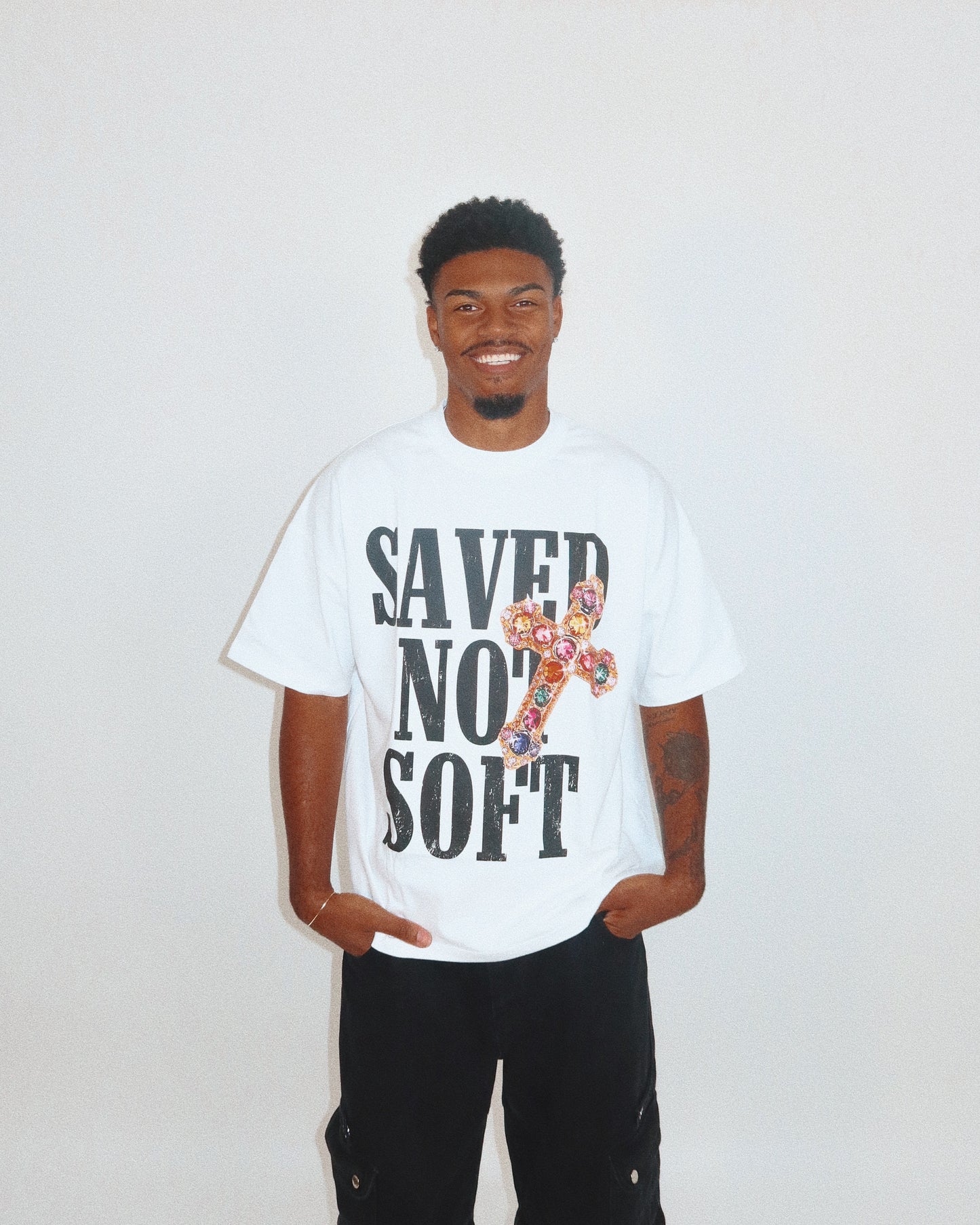 SAVED NOT SOFT TEE