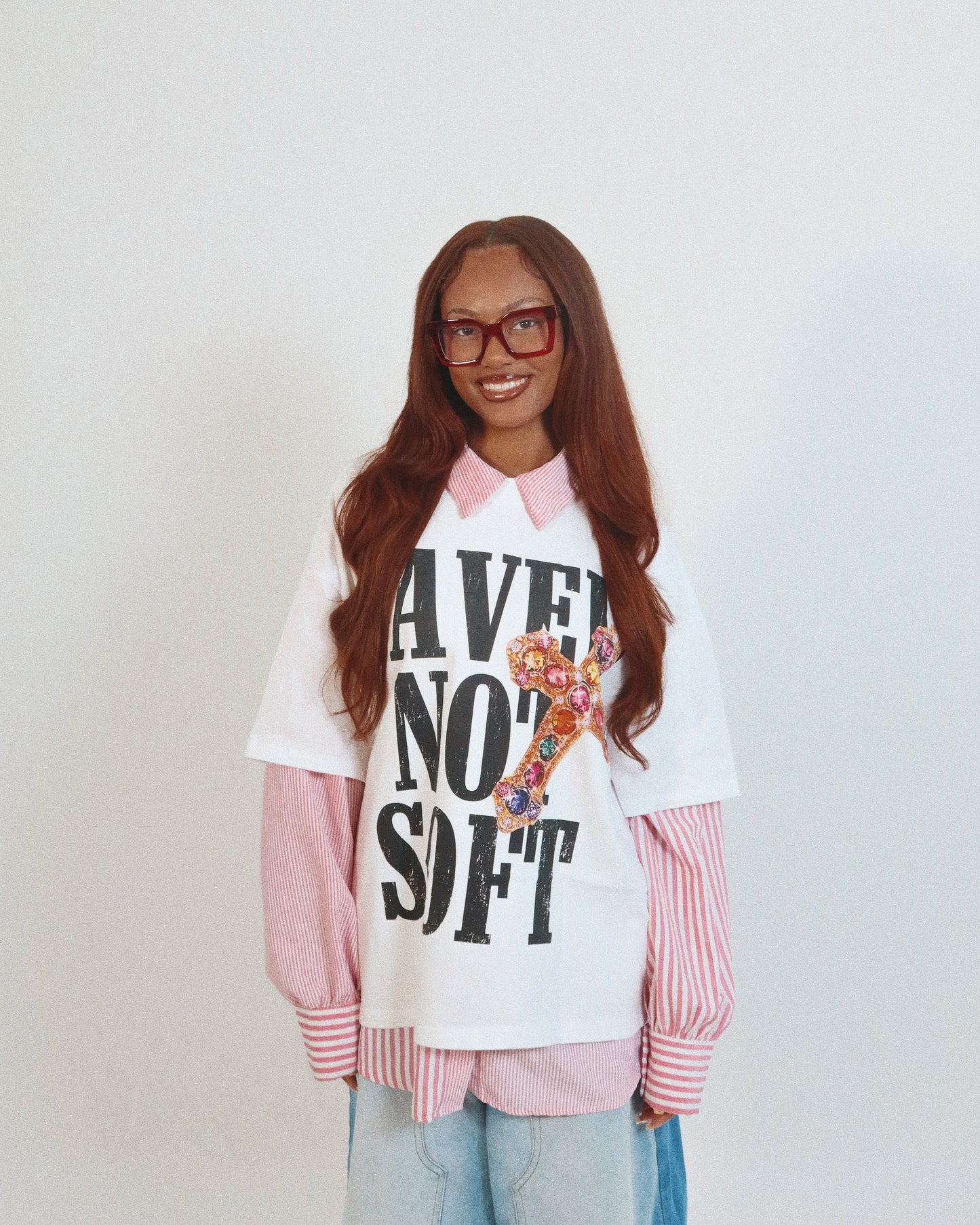 SAVED NOT SOFT TEE