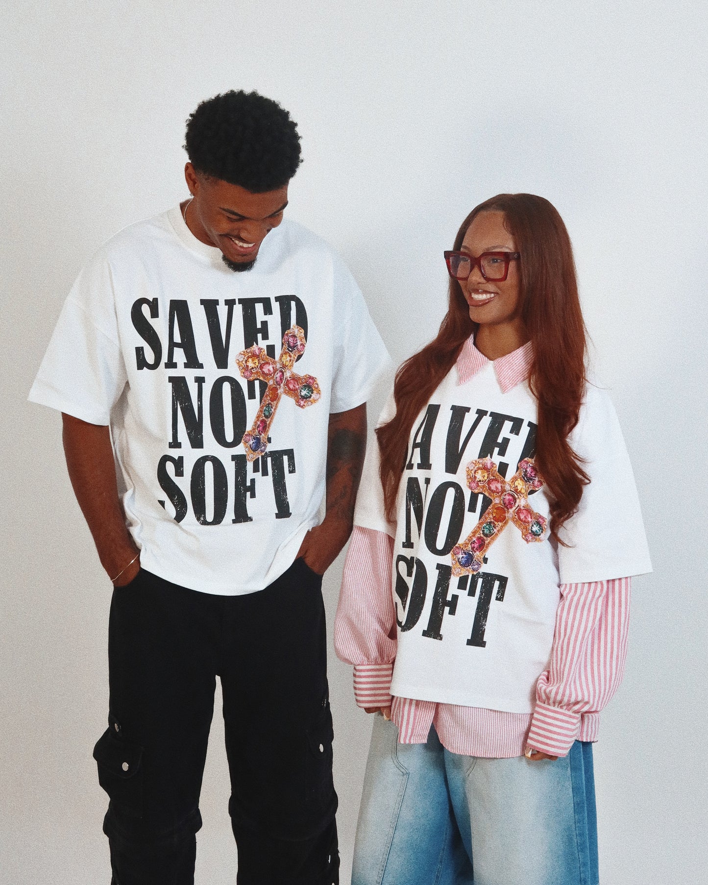 SAVED NOT SOFT TEE